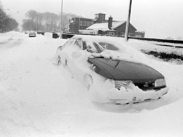 Vehicles were abandoned for days