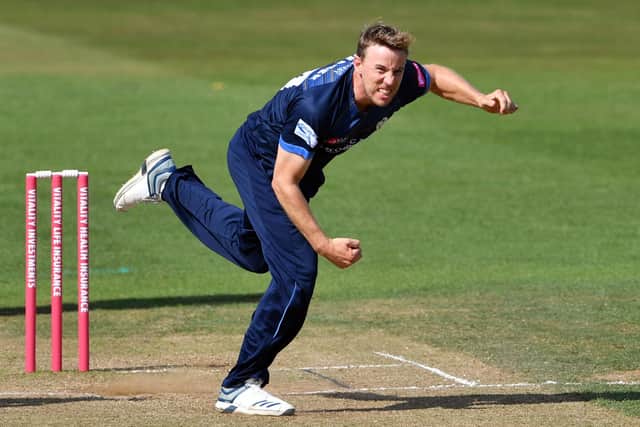 Logan van Beek impressed for Derbyshire back in 2019.
