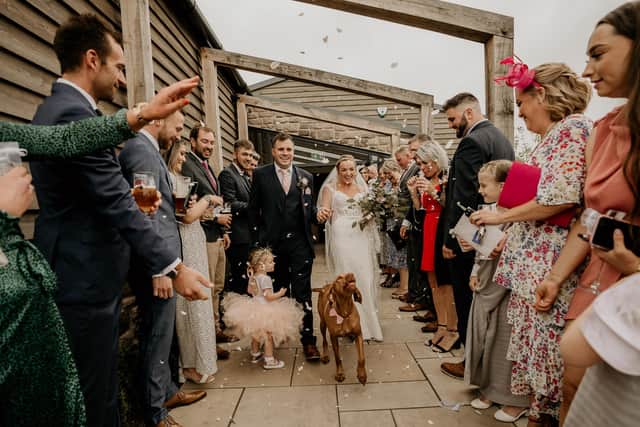 Dan and Hannah won a free wedding photography package by Matt Moore after he ran competition for NHS workers last year (photo: MattMoore Photography)
