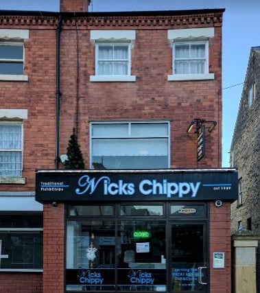 Nicks Chippy only use the freshest ingredients when it comes to producing their fine fish and chips. Try them tonight and find them at, 87 W Gate, Mansfield.