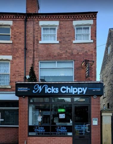 Nicks Chippy only use the freshest ingredients when it comes to producing their fine fish and chips. Try them tonight and find them at, 87 W Gate, Mansfield.