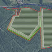 The planned Williamthorpe solar farm.