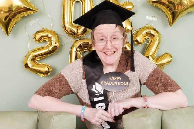 Sarah Munro and other residents at Ashcroft Care Home have been recognised for their achievements over the last year at a celebratory graduation ceremony.