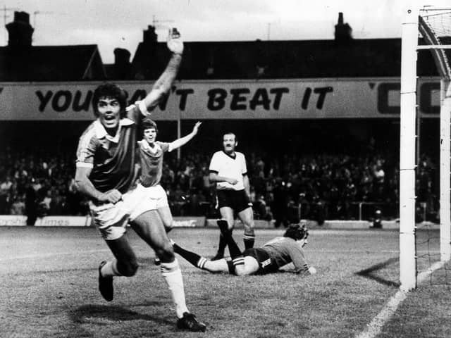 Ernie Moss is Chesterfield's all-time leading goalscorer with 192 goals during three spells at Spireties. He also played 57 times for Mansfield between 1976-1979 before he moved back to Chesterfield.