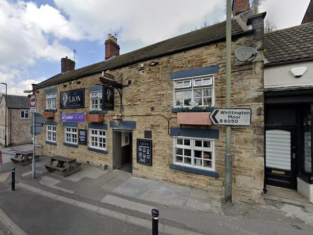 The Red Lion at Brimington was recommended by Joanne Broomhead.