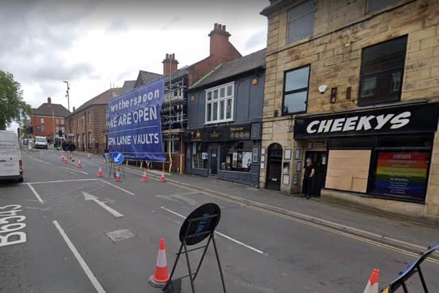 Connor Cronin was tasered for "squaring up" to other pub-goers in the town centre