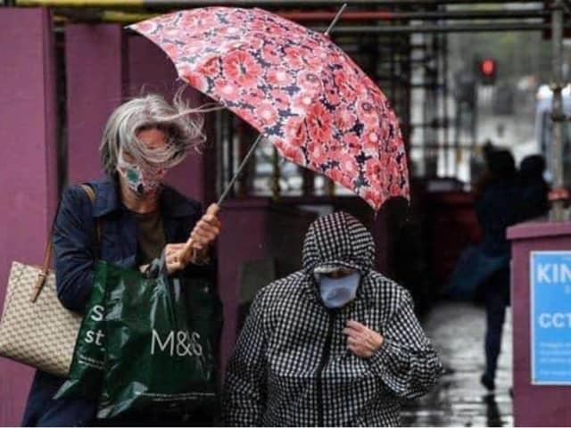 The Met Office has issued a weather warning as strong winds are expected from Tuesday evening into Wednesday morning causing disruption to travel and utilities.