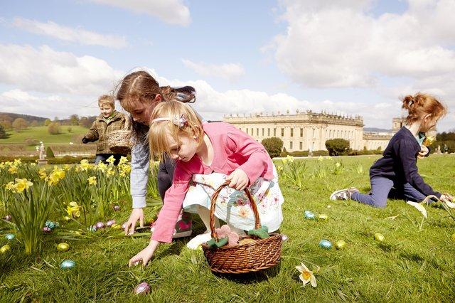 Chatsworth House farmyard will be hosting Easter crafts, animal handling and animal feeding sessions daily from April 9 to 24, 2022. Easter egg hunts will be held from April 15 to 18. Visit www.chatsworth.org for further information.