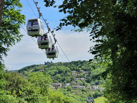Cable cars take visitors up to Heights of Abraham's hilltop estate where there are playgrounds, caverns and live shows to explore.