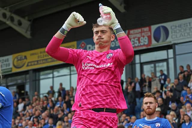 Chesterfield would probably ‘seriously consider’ bringing goalkeeper Harry Tyrer back to the club 