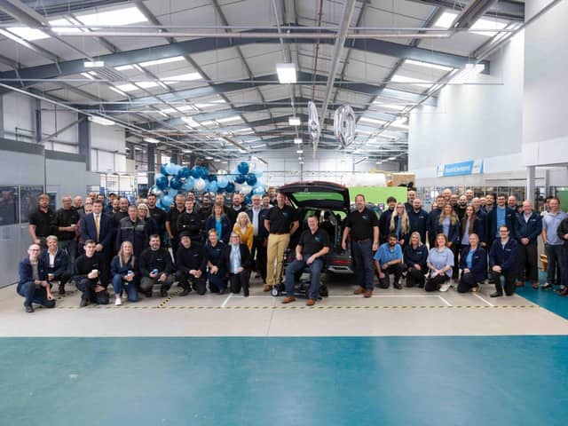 Autochair team together to celebrate the company's latest milestone