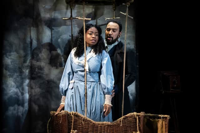 Francesca Chiejina and Luciano Botelho in English Touring Opera's production of La Boheme (photo: Richard Hubert Smith)