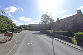 The incident occurred in Rowsley on Friday evening.