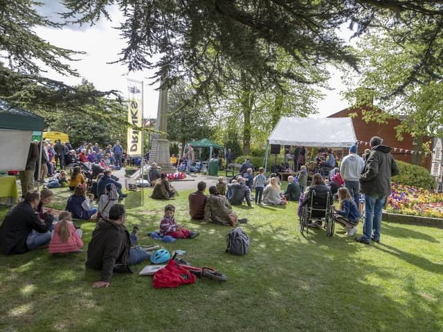 Stalls and live music in the Memorial Park on May 5 and 6 will complement Belper Art Trail (photo: Kelly Nixon)