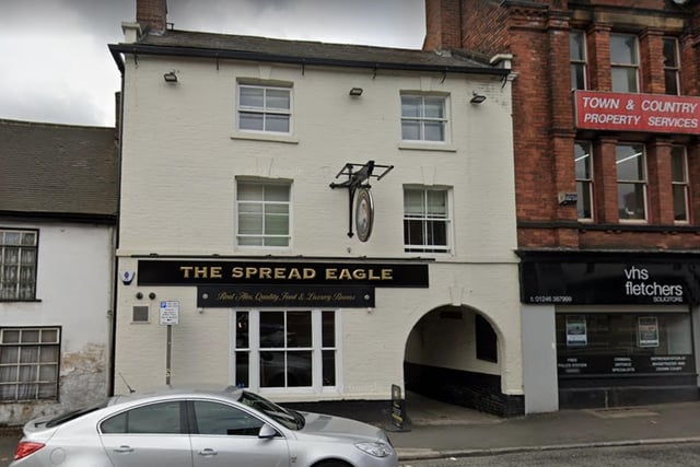 Lee Cobb recommended the Spread Eagle in Chesterfield town centre as a good place to visit during a hot spell.