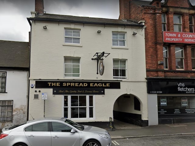 Lee Cobb recommended the Spread Eagle in Chesterfield town centre as a good place to visit during a hot spell.