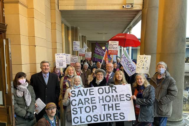 Derbyshire County Council's Cabinet is set to approve controversial care home closure plans in a meeting next week.