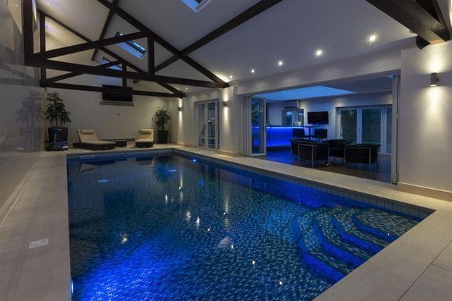 The property also includes a heated indoor swimming pool and steam room