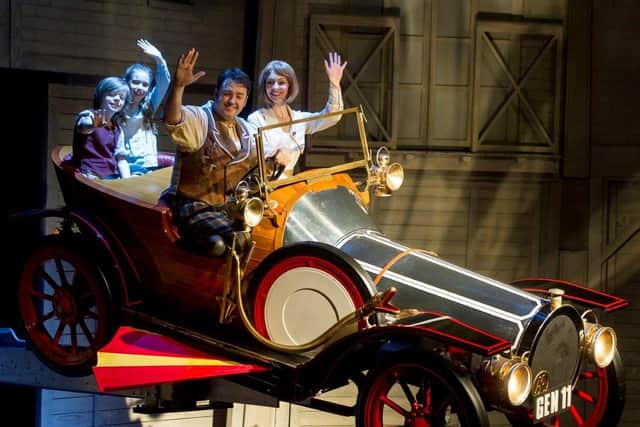Jason Manford starred in Chitty Chitty Bang Bang stage musical.
