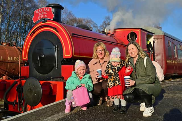 There was plenty of excitement as passengers got ready to board the Santa Special.