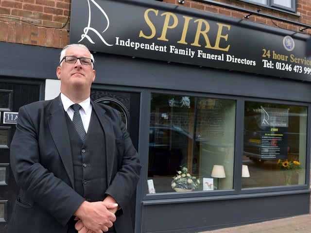 Wilson is eighth on this list, the surname of 4,216 people across Derbyshire. This is derived from the Middle English personal name Will and the patronymic ‘son of Will’. Will is a topographic name for someone who lived by a spring or stream in Middle English. Pictured here is Paul Wilson, funeral director at Spire Funeral Services in Staveley.