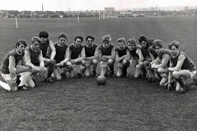 Chesterfield FC boys team, 1967.