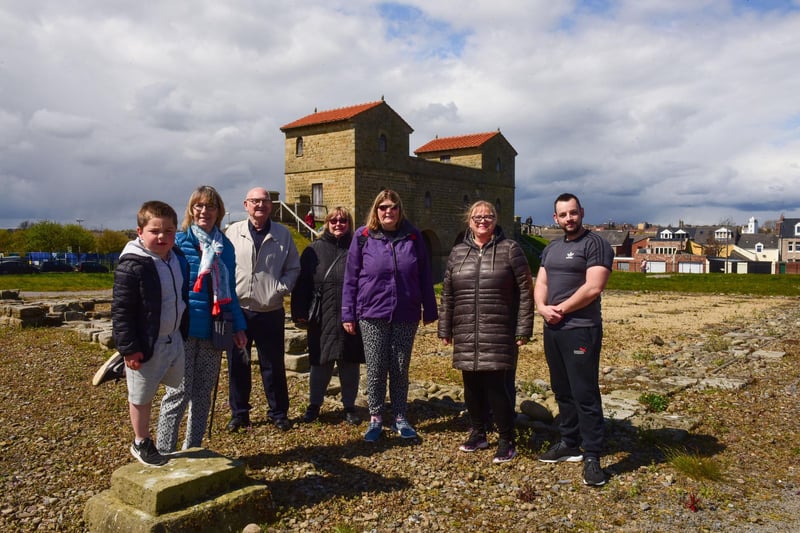 Families made the most of the drier weather on Saturday, May 1m to pay a visit to Arbeia Roman Fort.