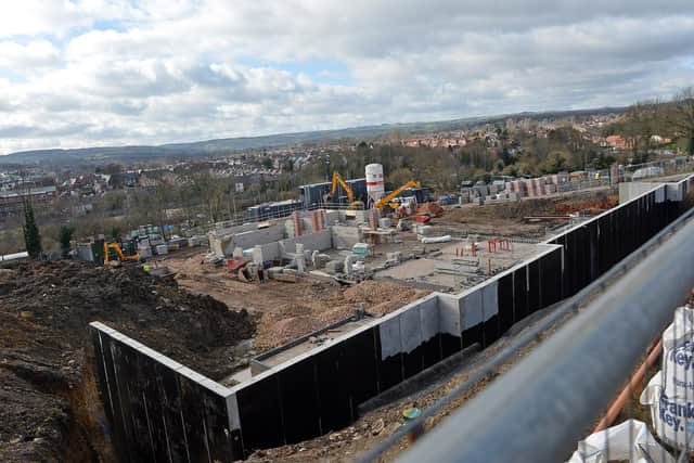 Work has started on a new care home on Ashgate Road, Chesterfield. Picture by Brian Eyre.