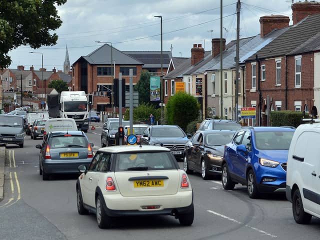 Derbyshire is among the most congested areas in the UK.