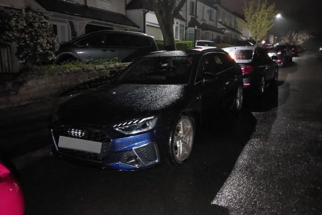 This Audi, stolen from Dronfield, was quickly located utilising the victim’s tracker and a quick police response. 
Unfortunately, no arrests.