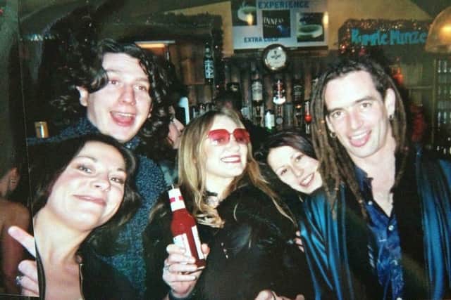 Enjoying the Chesterfield pub scene of the nineties