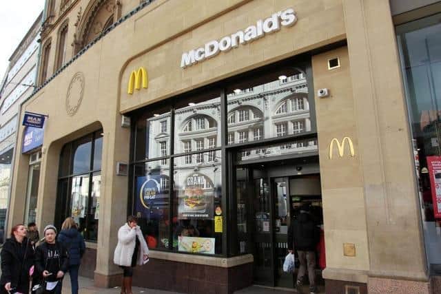 McDonald's has revealed which of its 15 UK restaurants will reopen for delivery only.