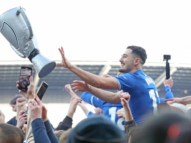 Armando Dobra played a key part in Chesterfield's title win. Picture: Tina Jenner