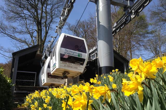 Cable cars at The Heights of Abraham will be running again from April 12, 2021.