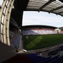Wigan Athletic's DW Stadium.