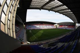 Wigan Athletic's DW Stadium.