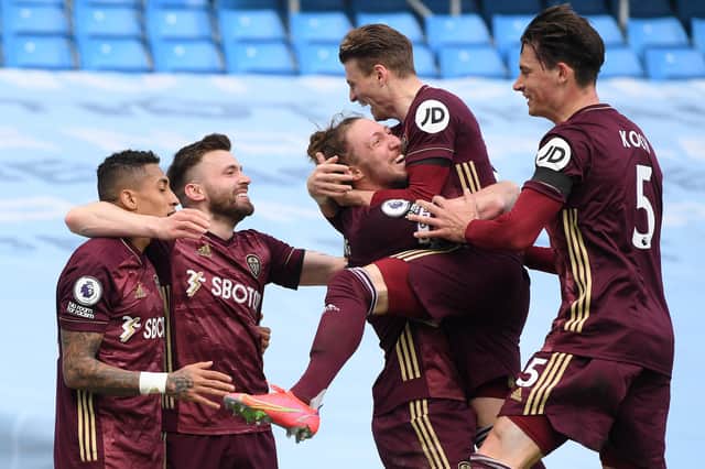 Stuart Dallas scored a 91st minute winner against Manchester City in April - gifting them three points despite playing with ten men.