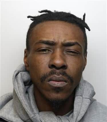 Tyrone Harvey shot his former partner with a converted handgun loaded with home-made ammunition