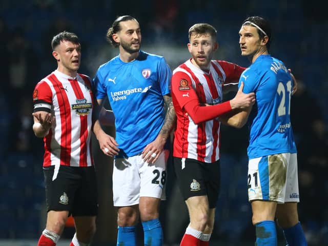 Chesterfield beat Altrincham 1-0 on Tuesday night. Picture: Tina Jenner.