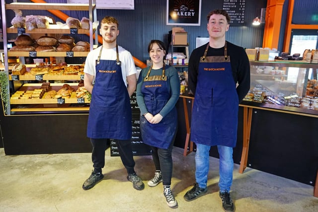 Meet the Bakery @ The Batch House team Keiran Collacott, Dani Key and Fletcher Roe.