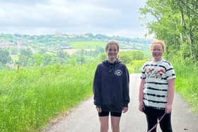 Mia-Jade Freeman and Matilda Gibbons have organised a hike to provide their classmates with an unforgettable leavers’ party.
