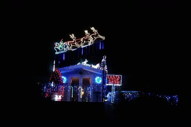 The balcony not only means a lot to Mr. Strong and his family – it has become well-known in Holingwood after winning the best Christmas decorations award twice in a row, in 2021 and 2022.