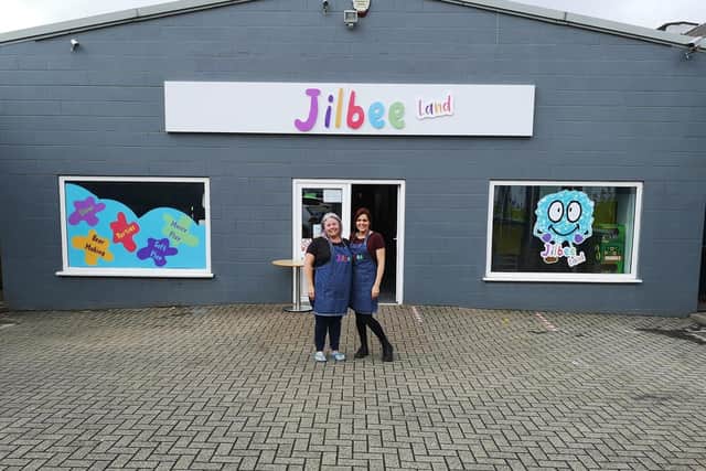Rachael and Natalie bought the old Chuckles play centre in Clay Cross on March 9- two weeks later the country was thrown into lockdown.