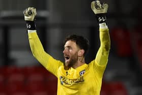 Scott Loach kept a clean sheet in the last round against Salford City.