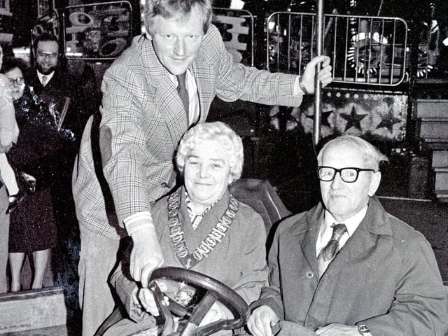 The Mayor opens Ripley Fair, October 1983.