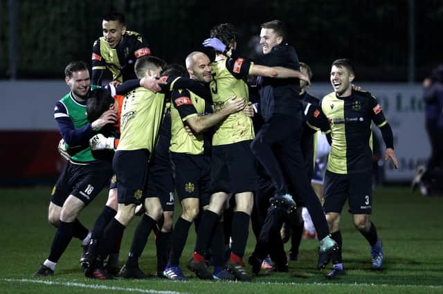 Marine FC will face Spurs in the FA Cup third round after a fairytale run. (Photo by Jan Kruger/Getty Images)