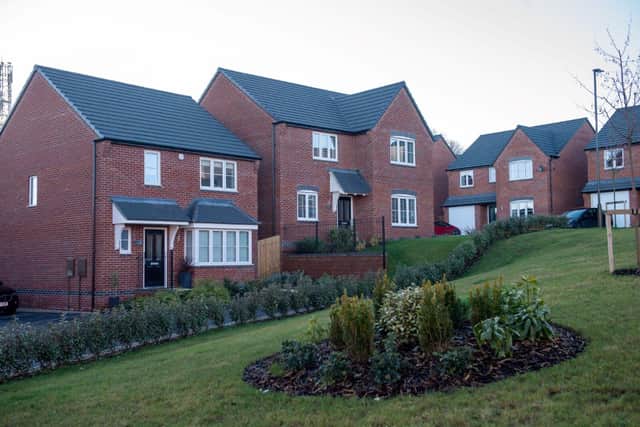 Green open space is a feature of Bellway’s Curzon Park development in Wingerworth, Derbyshire.