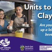 Units to rent in Clay Cross! Are you looking to set up a leisure, food and beverage business?