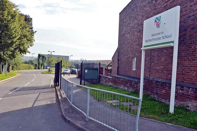 Netherthorpe School on Ralph Road, Staveley, was visited by the education watchdog last month.