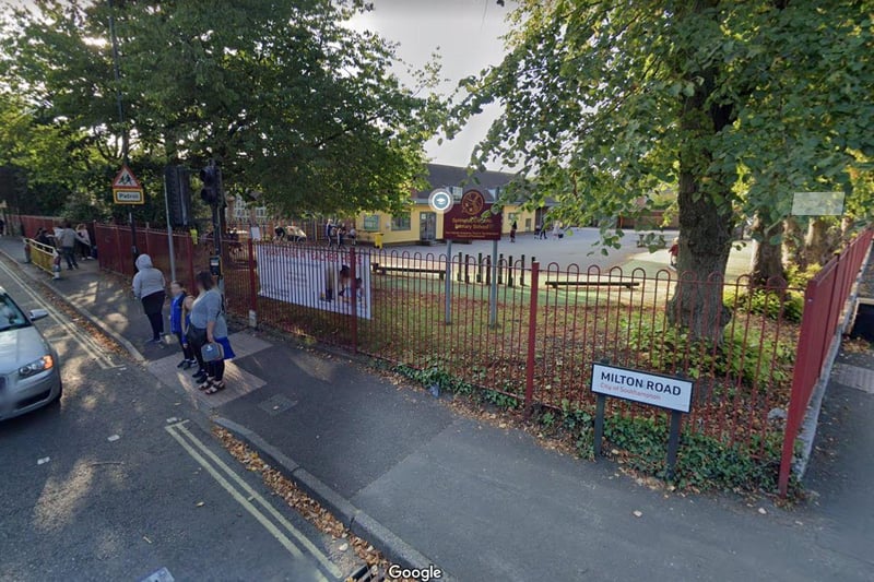 Springhill Catholic Primary School in Southampton has 13 classes with 31+ pupils in it. This means 414 pupils are in larger classes and taught by one teacher.